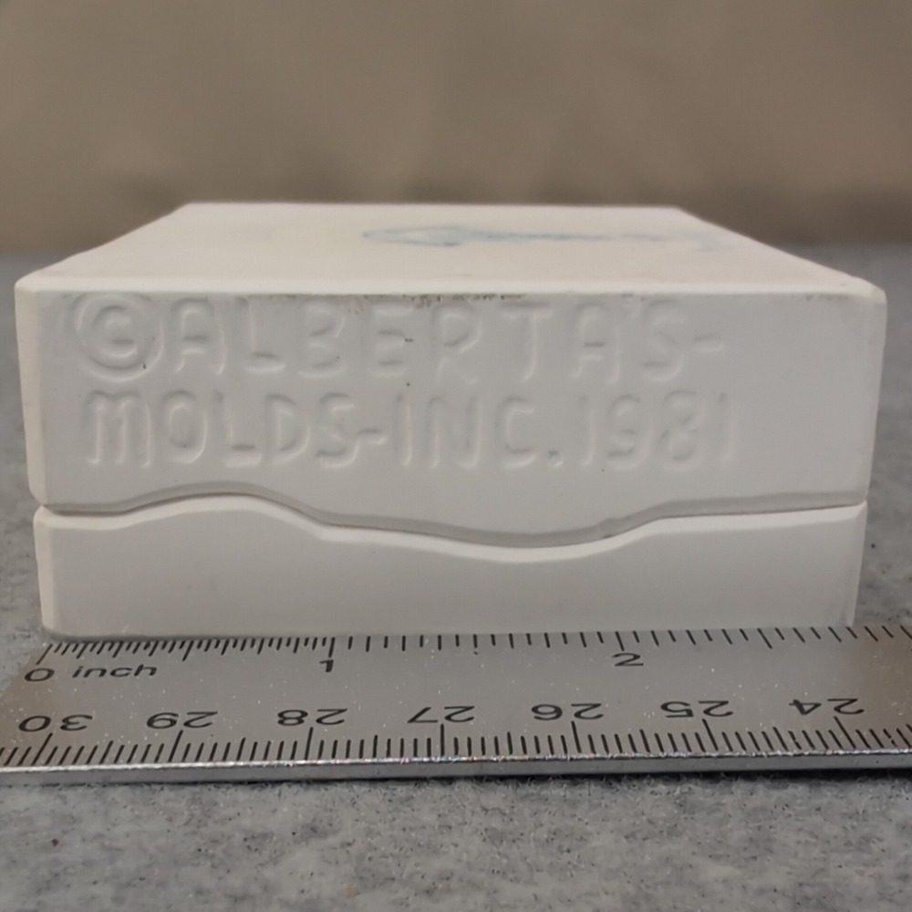 VTG 1981 Alberta's Molds Inc Ceramic Mailbox Holly Mouse Ceramic Slip Mold A-247 - Picture 4 of 6